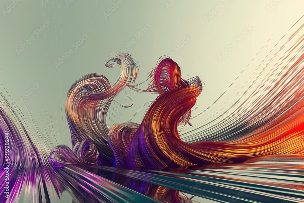 Poster this captivating background features an array of swirling colors that gracefully blend into flowing 