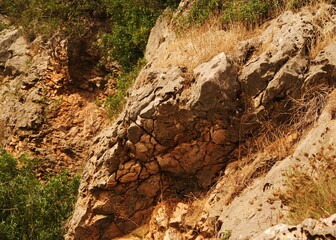 terra rocciosa, italia