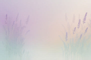 warm, gentle hues of pale peach, lavender, and mint green design backdrop, perfect for a motivational quote