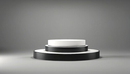 Stylish Podium for Minimalist Product Presentation
