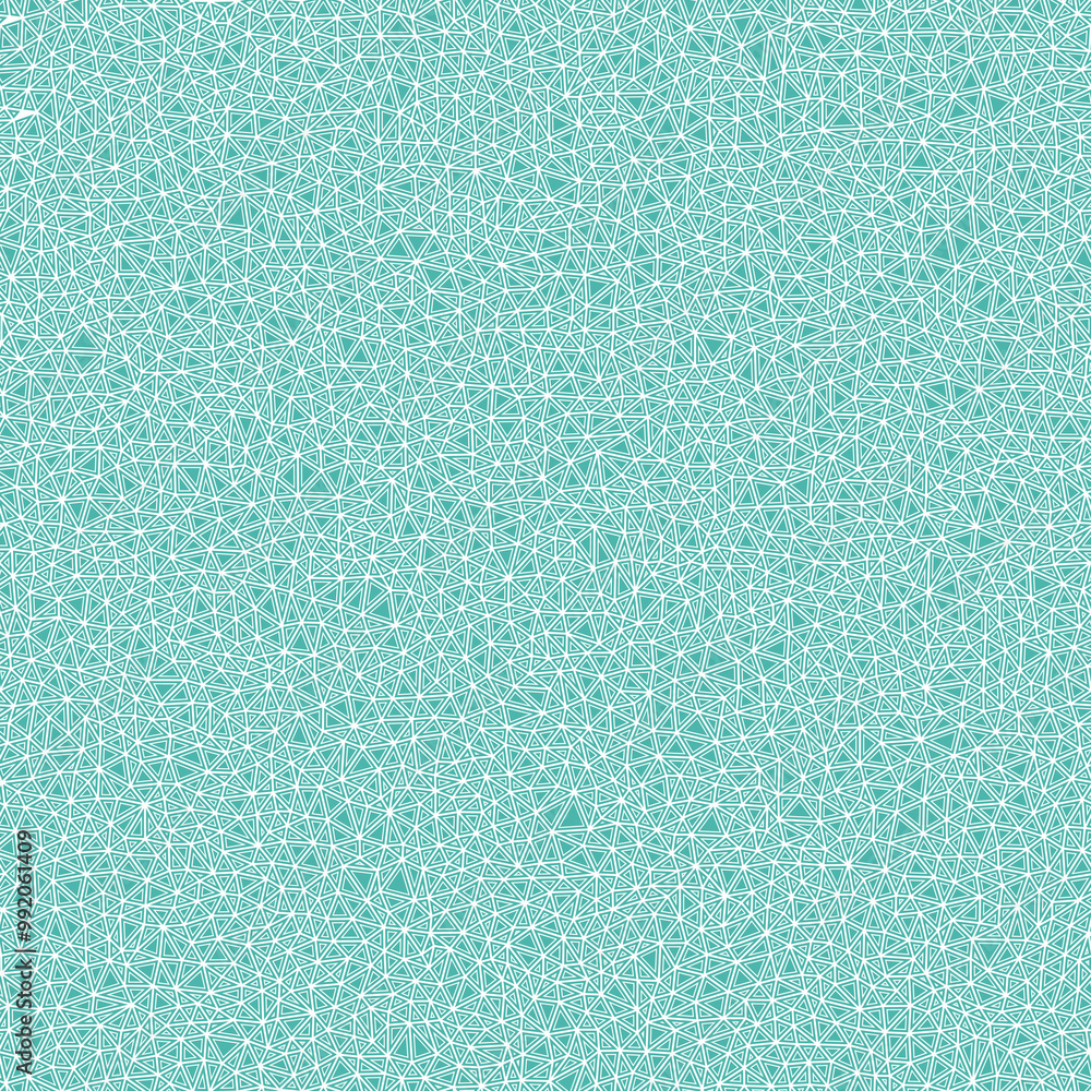 Poster triangular pattern background with tiny triangles in solid shapes and frames. solid color style with