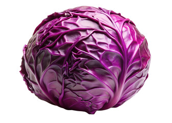 red cabbage isolated on transparent background png