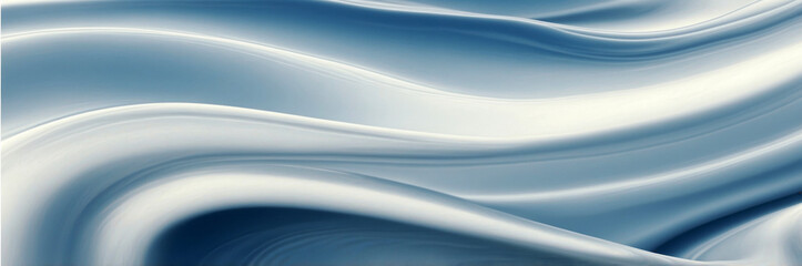 Gentle gray waves with flowing curved texture