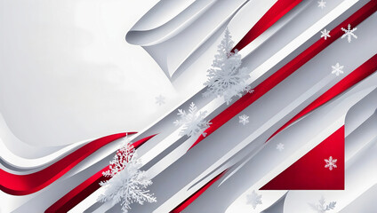Modern abstract aesthetic background design, red white , art wallpaper, template, copy space area	