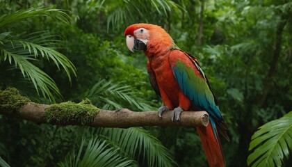 green winged macaw