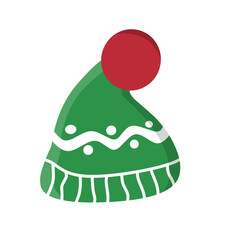Christmas Santa Hat Decoration Icon
