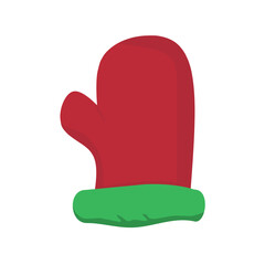 Christmas Mitten Decoration Icon