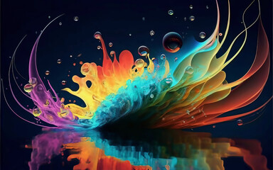 background with space