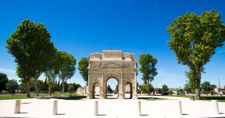 Triumphal Arch of Orange int the south of France