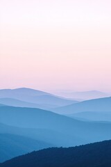 Fototapeta premium A high-resolution, minimalist abstract background featuring fluid waves of vibrant colors in shades of blue and purple.