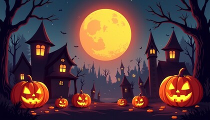 halloween pumpkin background