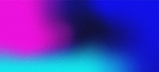 Abstract background blue and purple based with grainy noise effect