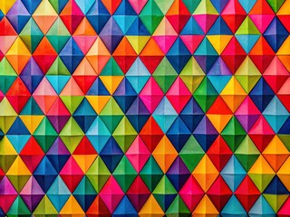 Abstract geometric patterns in vibrant colors for modern desktop wallpapers and digital backgrounds