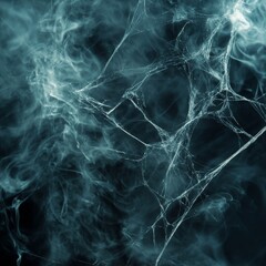 Fototapeta premium Cracked Glasses with Smokey