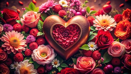 Adorable Valentine's Day Wallpapers Featuring Hearts, Flowers, and Sweet Romantic Designs for Lovers