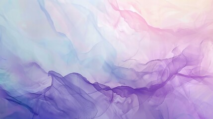 Fototapeta premium Abstract pastel gradient featuring gentle shades of lavender and mint, blending seamlessly for a calm and serene visual