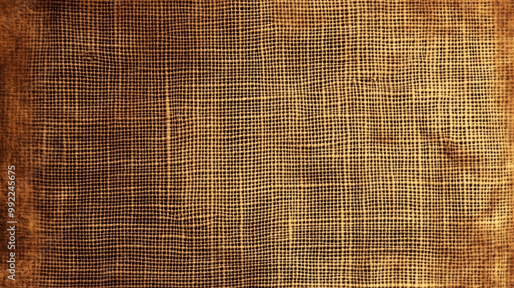 Aufkleber brown and gold background with a patterned texture. the image is a close up of a piece of fabric
