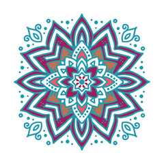 Spiritual decorative mandala