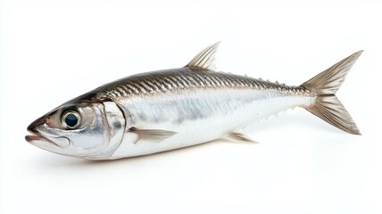 Fototapeta premium A fish is shown on a white background