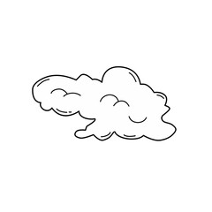 hand drawn clouds