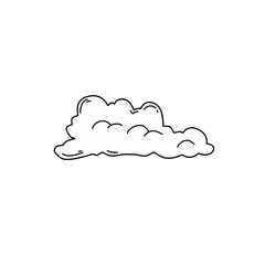 hand drawn clouds
