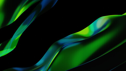 Abstract dispersed glass, background wallpaper, 3d rendering. 