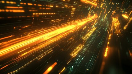 great light futuristic computer technology business background.