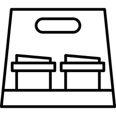 Cup Carrier Icon