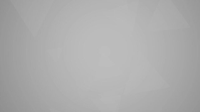 Grey floating triangle background. Looping basic boring plain slate animation.