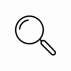 magnifer search icon sign vector