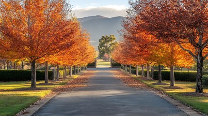 Obraz premium Vintage red tractor in a vibrant field with clouds.