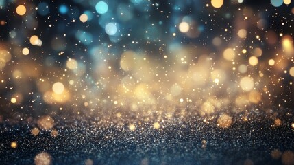 Fototapeta premium 金色のキラキラの背景素材