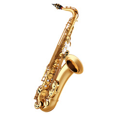 saxophone isolated on transparent background PNG