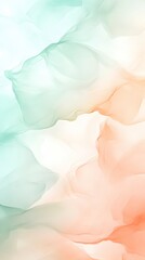 A light green and orange background with a white line
