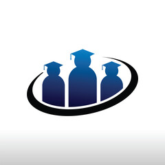 people logo vintage icon illustration vector