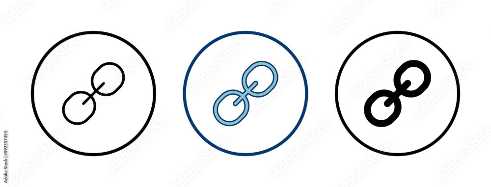Aufkleber external link symbol icon vector. link icon isolated on white background. link vector icon. hyperlin