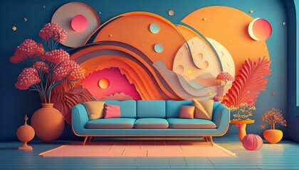 abstract visuals that create a sense of calmness and comfort at any age