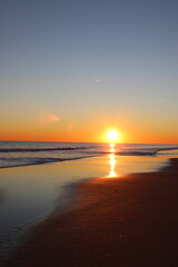 Obraz premium sunset on the beach