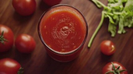 tomato juice and tomatoes