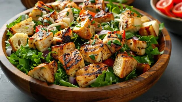 Grilled Chicken Caesar Salad