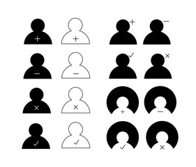 set of people icon