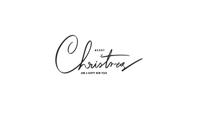 Merry christmas a very happy new year 2024 2025 2026 time calendar xmas vector illustration script text font winter season sale product object holiday vacation design decoration december january card