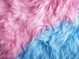 Obraz premium Soft and fluffy pastel colored fur texture