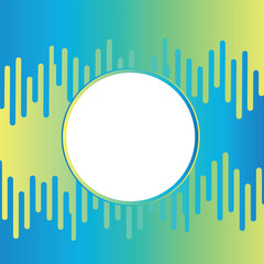 Modern abstract fluid wavy modern geometry background illustration. abstract modern blue and green wavy fluid background illustration