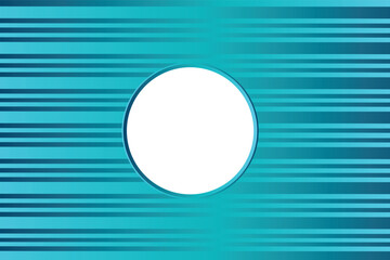 Modern blue abstract background with geometric lines in cover white frame in center. Blue gradient line design. Futuristic technology concept.