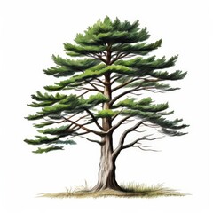 the AI Image Generator, A pine tree