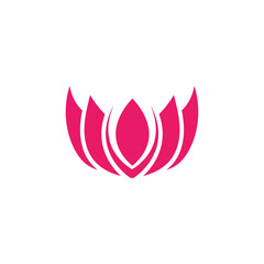 Lotus Logo design icon illustration