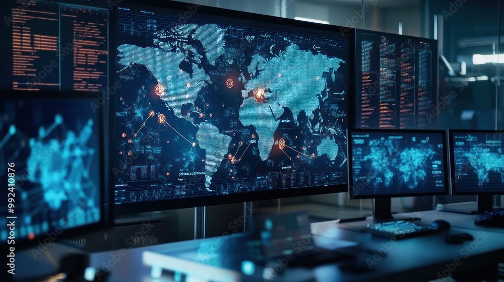 Poster global network monitoring & security
