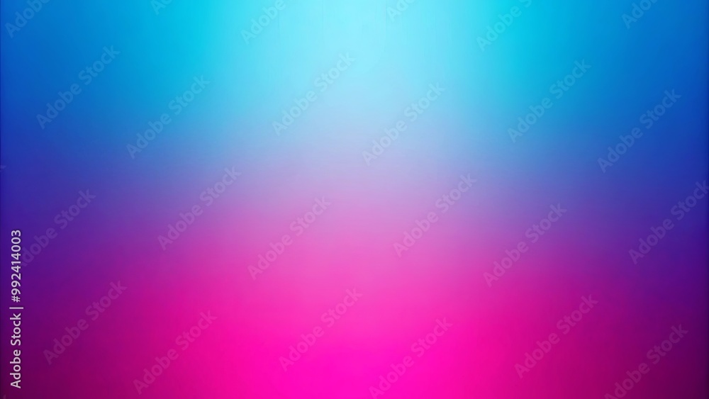 Wall mural abstract gradient background with a smooth transition from blue to purple and pink