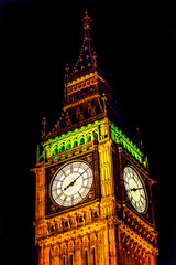 Big Ben Tower Houses of Parliament Westminster London England